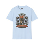 Over 40 Athletic T-Shirt — Vintage 'Over 40' Fitness Tee