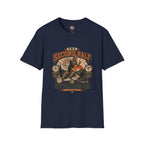 The Second Half Is Stronger T-Shirt — Motivational Basketball Retro Tee