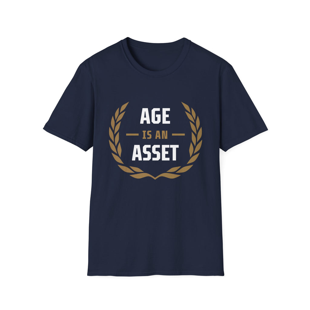 Age Is An Asset T‑Shirt