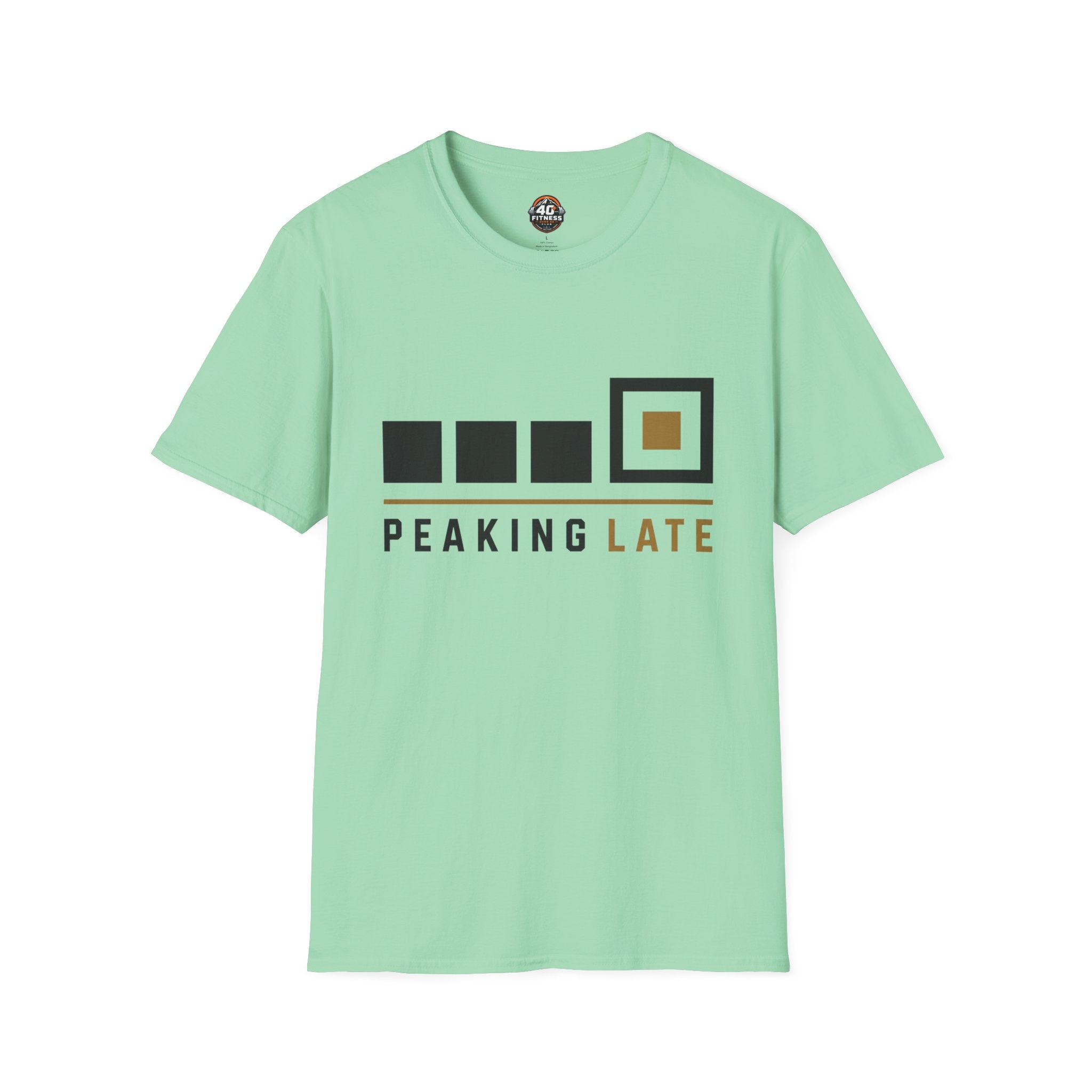 T-Shirt — Peaking Late