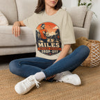 Running T‑Shirt — "Miles Before School Drop‑Off"