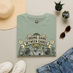 Finding Gains Between Chores T-Shirt — Dad & Home Gym Weightlifting Tee