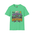 T-Shirt — “My Warmup Is Surviving Bedtime”