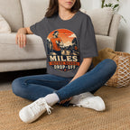 Running T‑Shirt — "Miles Before School Drop‑Off"