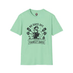 No Days Off Except Family Days T-Shirt — Nautical Gym Dad Workout Tee