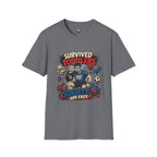 Survived Toddlers T-Shirt — Funny Dad Survivor Tee