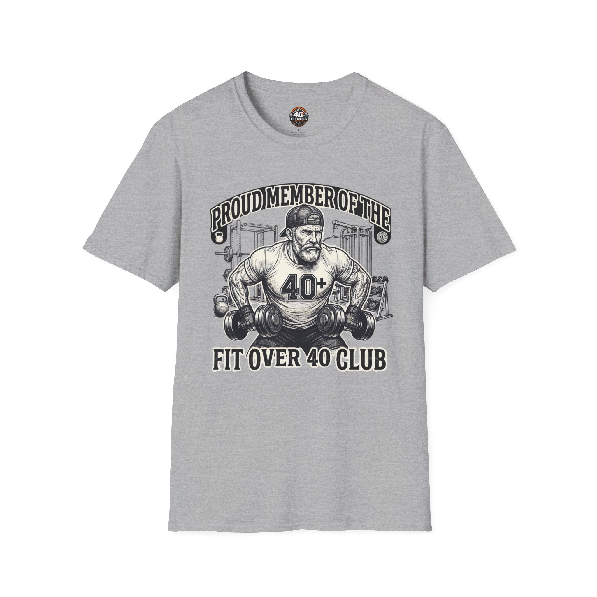 T-Shirt - Proud Member of the Fit Over 40 Club