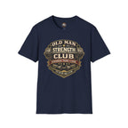 Old Man Strength Club T-Shirt — "Stronger Than I Look" Retro Gym Tee