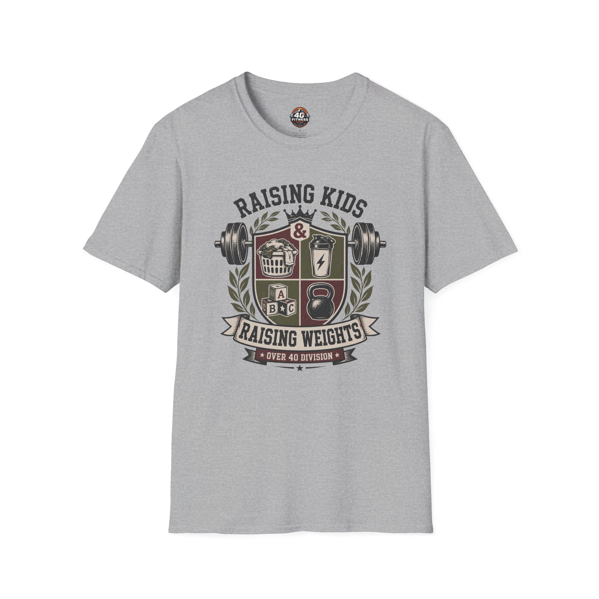 Raising Kids & Raising Weights T‑Shirt
