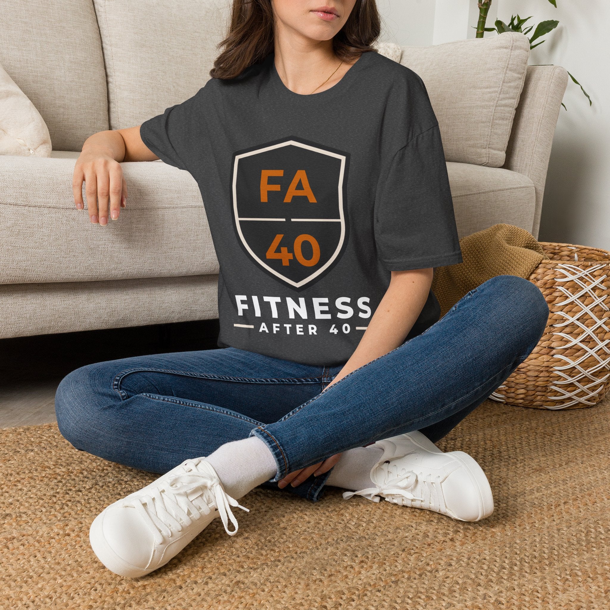 Fitness After 40 T‑Shirt - Workout Tee for Active Adults