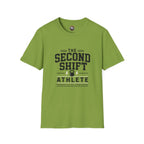 Second Shift Athlete T-Shirt — Gym & Night Shift Workout Tee