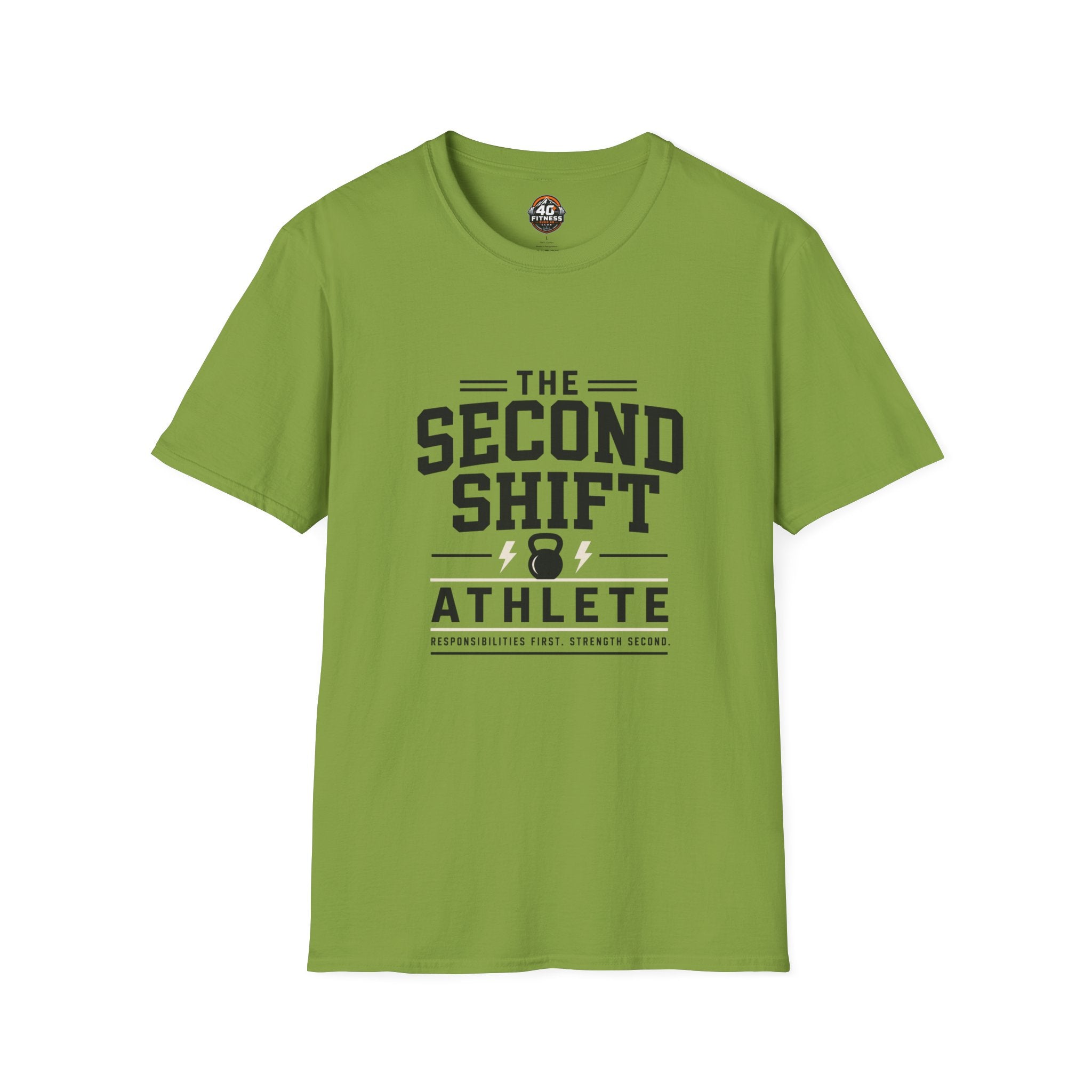 Second Shift Athlete T-Shirt — Gym & Night Shift Workout Tee