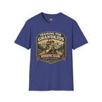 Training For Grandkids T-Shirt — Grandpa Fitness Retro Design