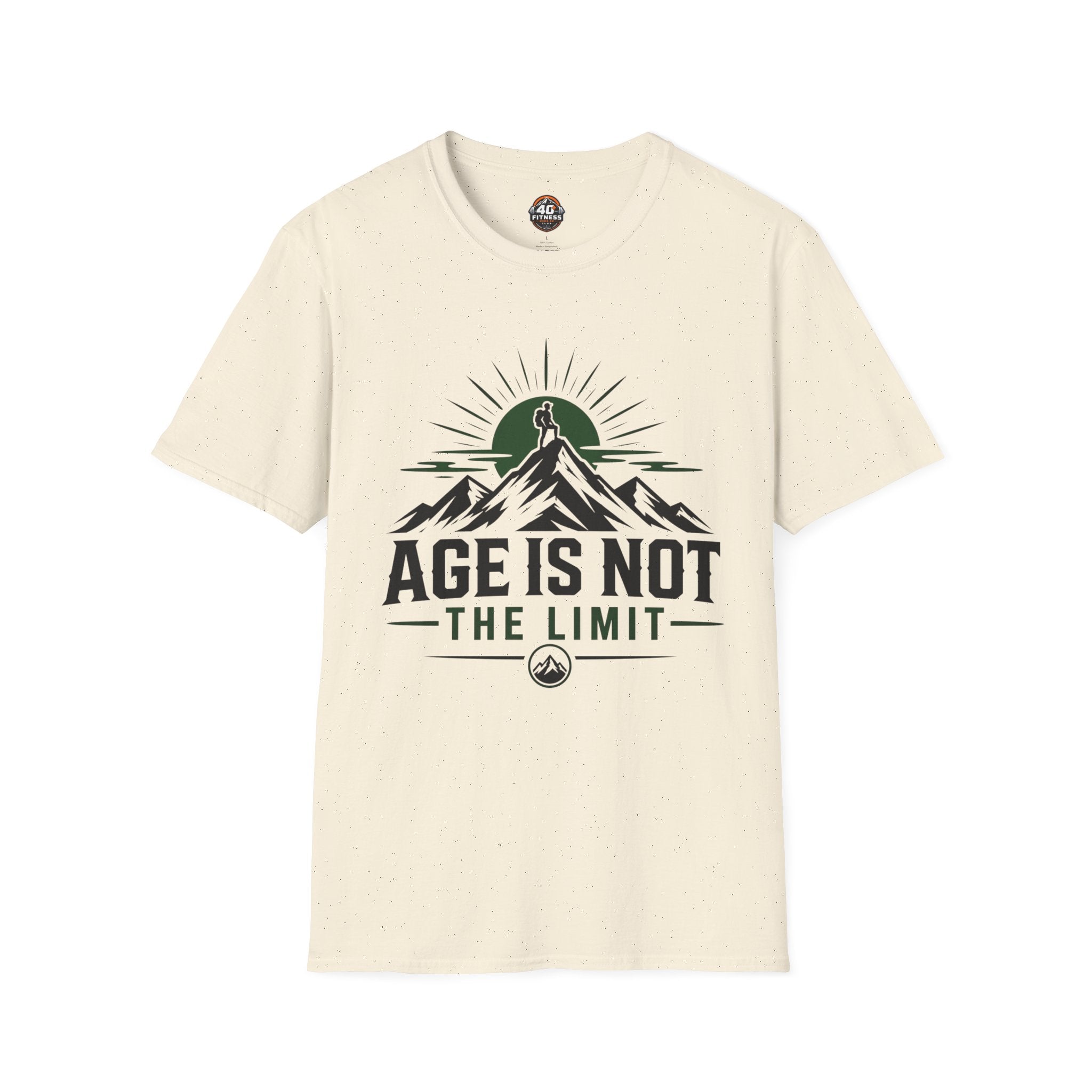 T-Shirt — Age Is Not The Limit Graphic Tee