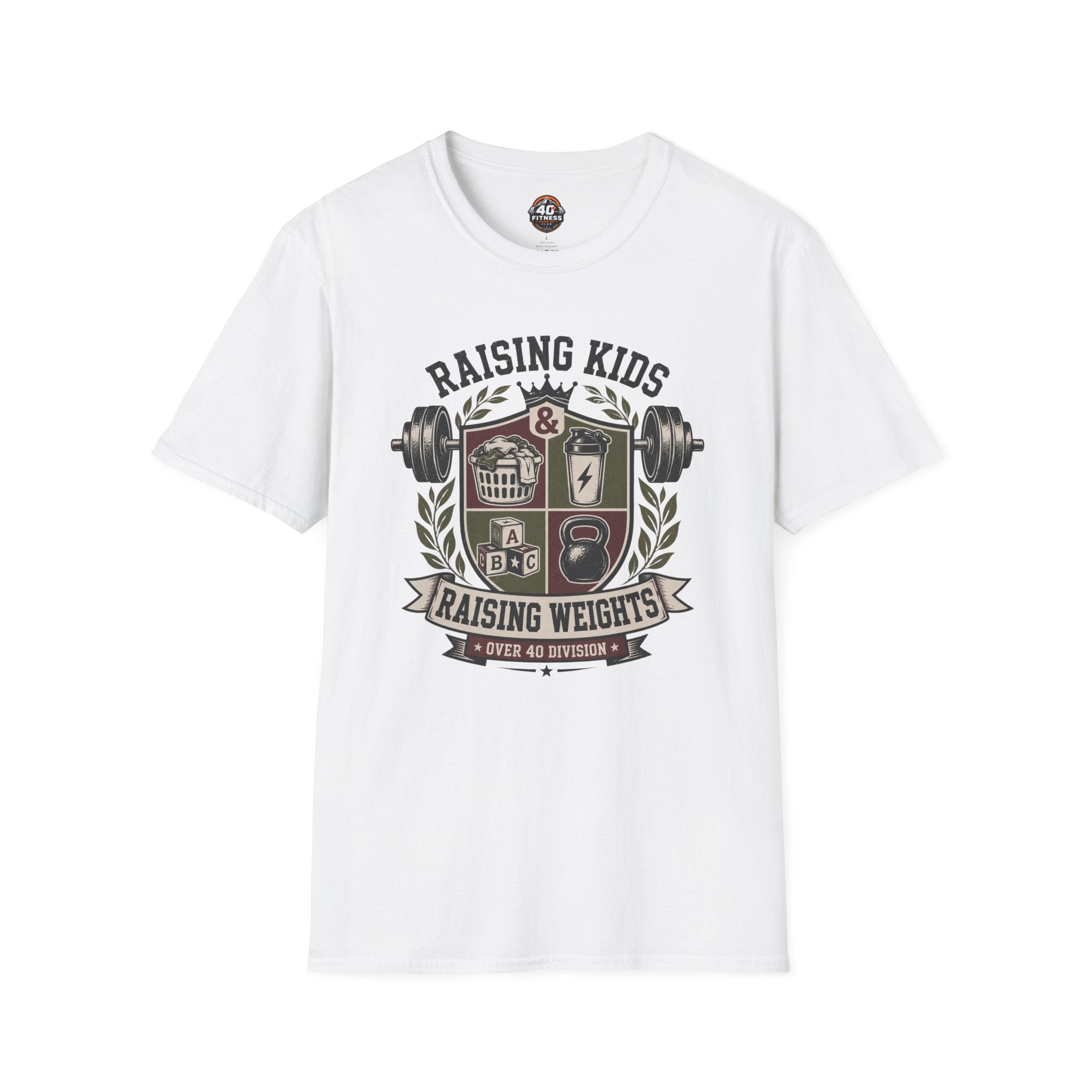 Raising Kids & Raising Weights T‑Shirt