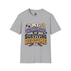 T-Shirt — “My Warmup Is Surviving Bedtime”