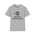 T-Shirt — "Built By Consistency" Over 40 Fitness Tee
