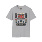 T-Shirt — Level 40 Unlocked Gamer Fitness Tee
