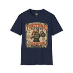 Functional Fitness T-Shirt — "Functional Fitness Champion: Over 40" Vintage Gym Tee