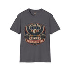 T-Shirt — "Raised Kids, Still Raising the Bar" Patriotic Eagle Tee