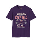 I Workout So I Can Keep This Strong & Sassy Fitness Tee