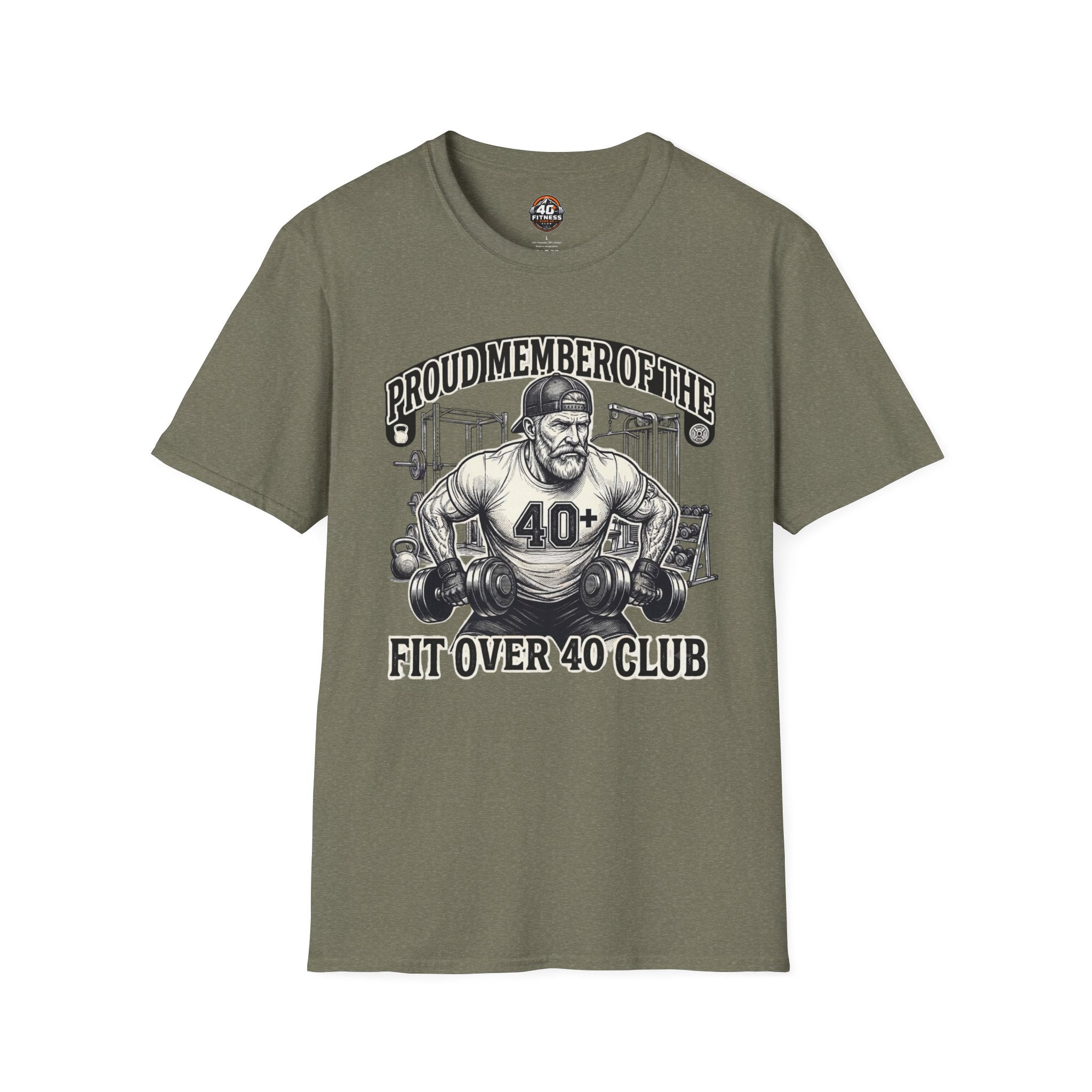 T-Shirt - Proud Member of the Fit Over 40 Club