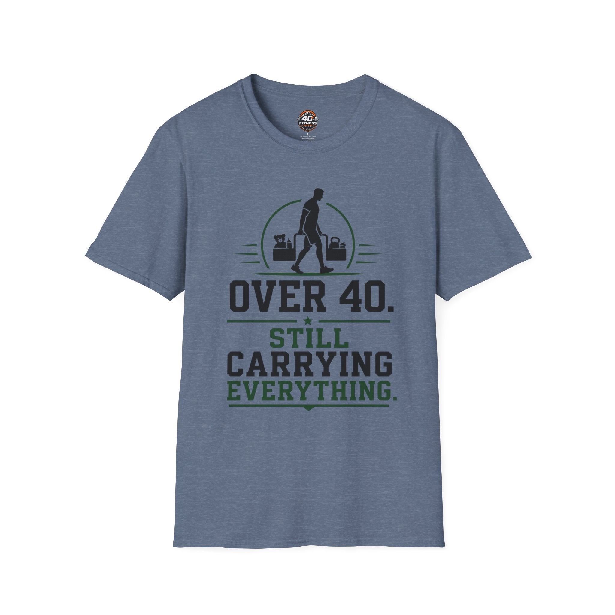 Over 40 Still Carrying Everything T‑Shirt