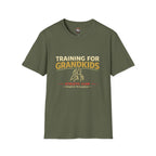 Training for Grandkids T-Shirt — Funny Grandparent Workout Tee