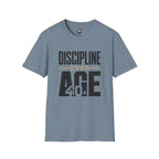 Discipline Over Age T-Shirt — Motivational Fitness Tee