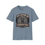 Fit After 40 T-Shirt — Grandparent Strong Fitness Tee