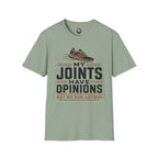 T-Shirt — “My Joints Have Opinions But We Run Anyway” Running Tee