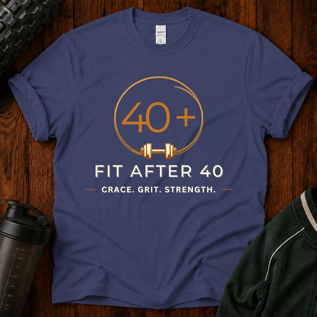 Fit After 40 T-Shirt – Grace Grit Strength