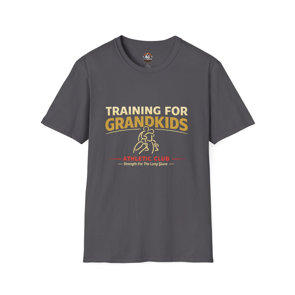 Training for Grandkids T-Shirt — Funny Grandparent Workout Tee