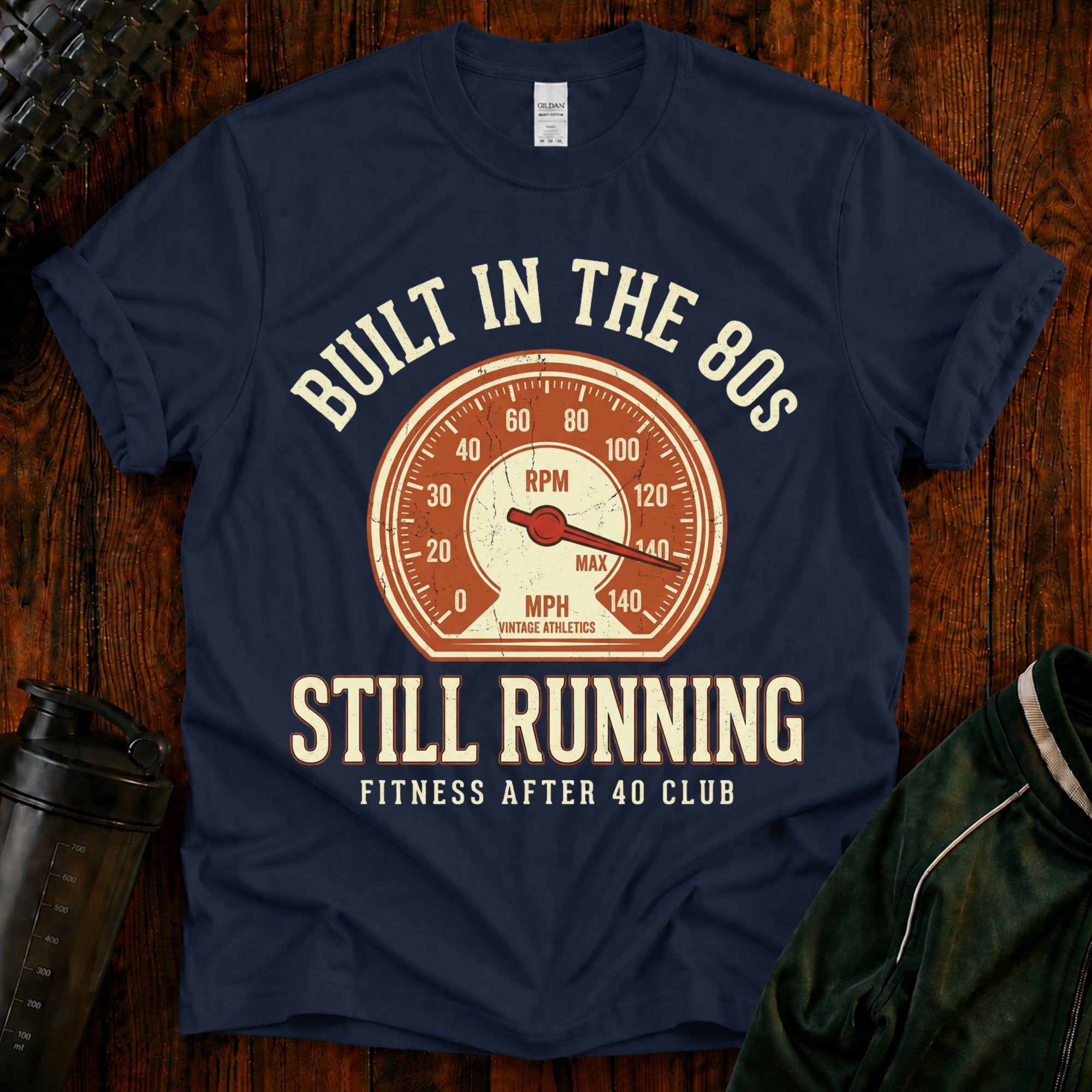 Built in the 80s Still Running T‑Shirt
