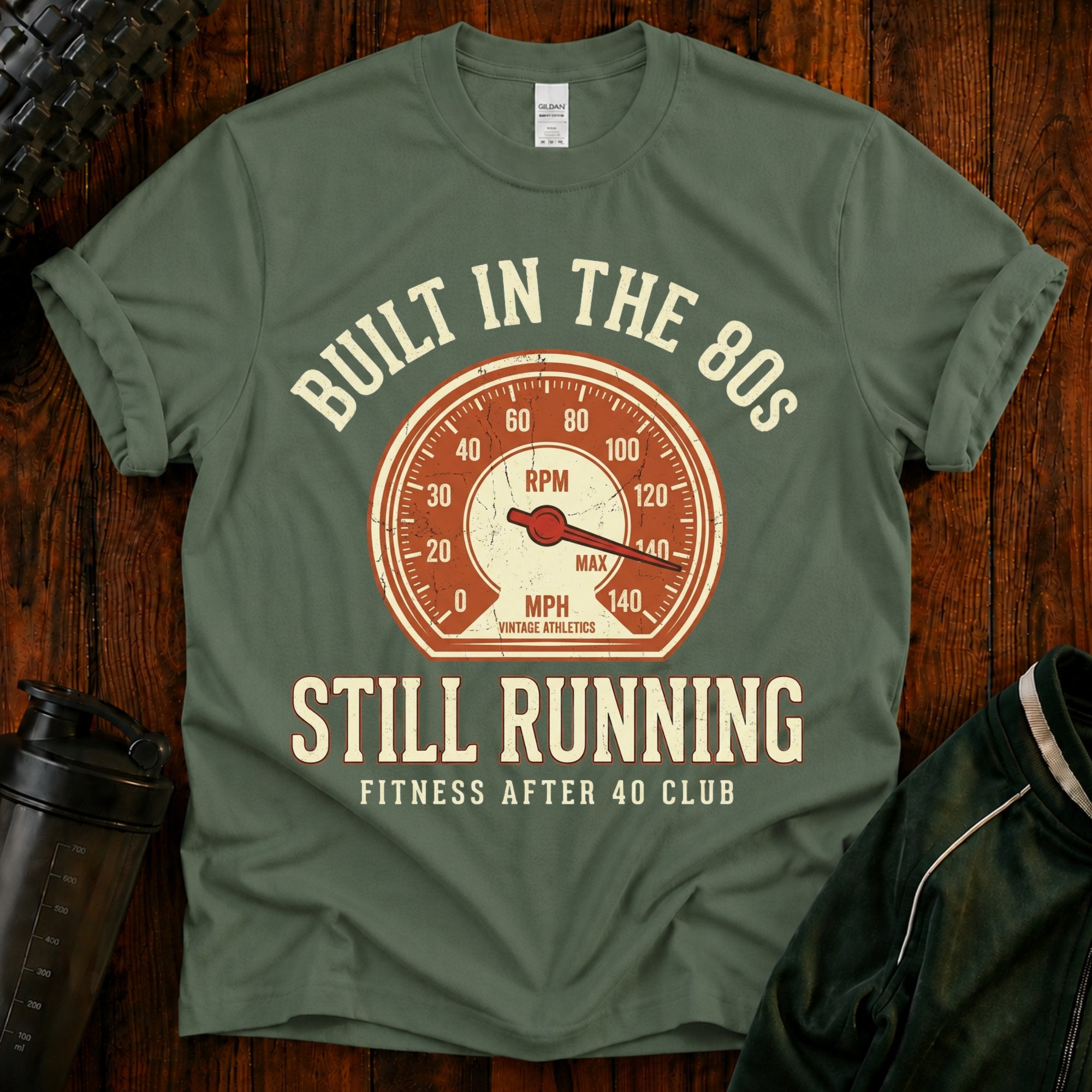 Built in the 80s Still Running T‑Shirt