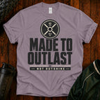 Made to Outlast Fitness T-Shirt — 45 LB Plate Strength Tee
