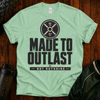 Made to Outlast Fitness T-Shirt — 45 LB Plate Strength Tee