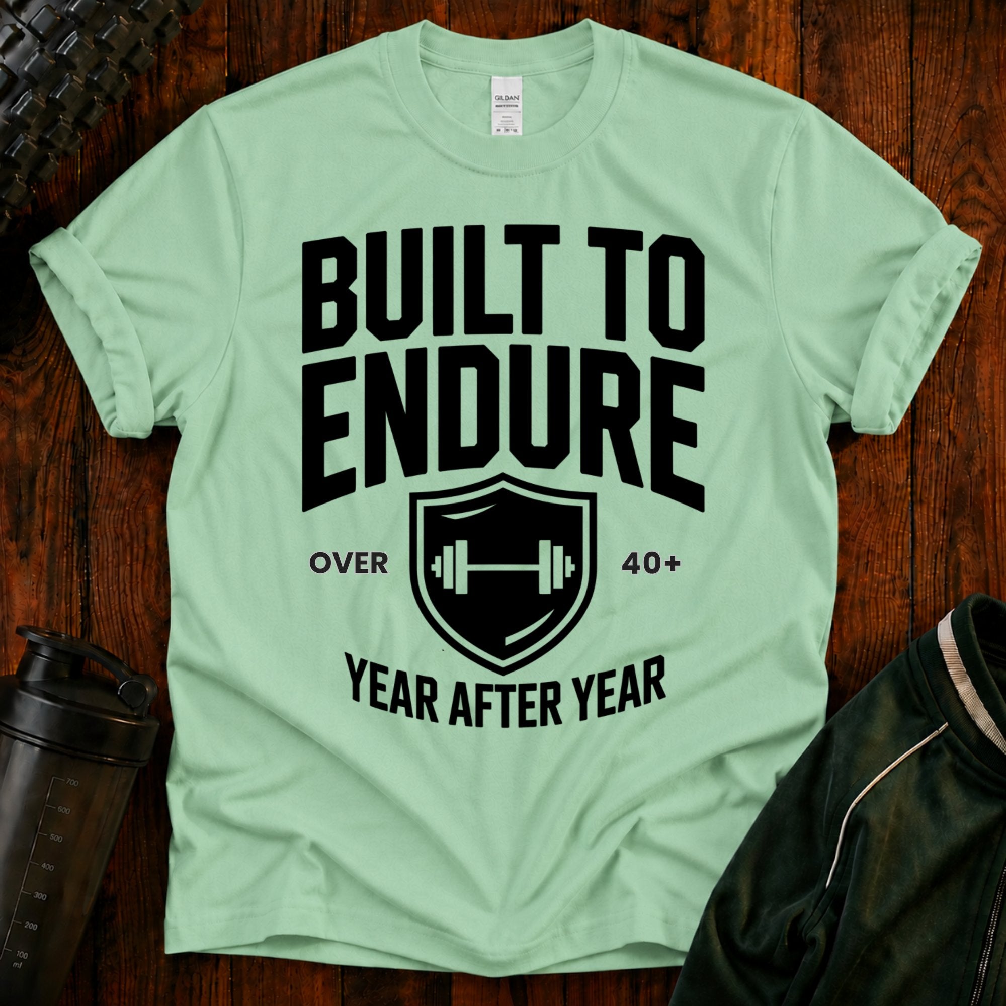 Built to Endure T‑Shirt — Strength & Durability Graphic Tee