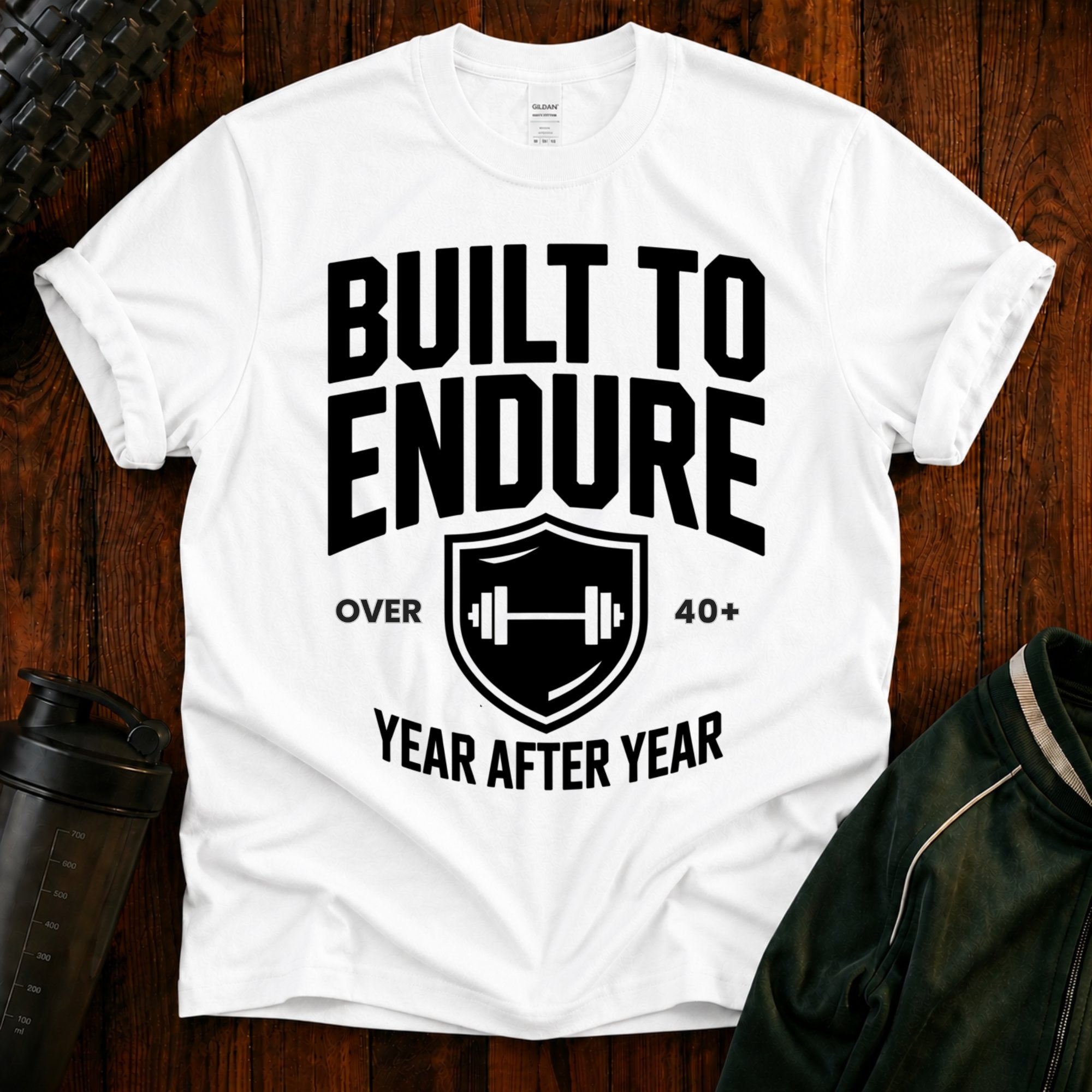 Built to Endure T‑Shirt — Strength & Durability Graphic Tee
