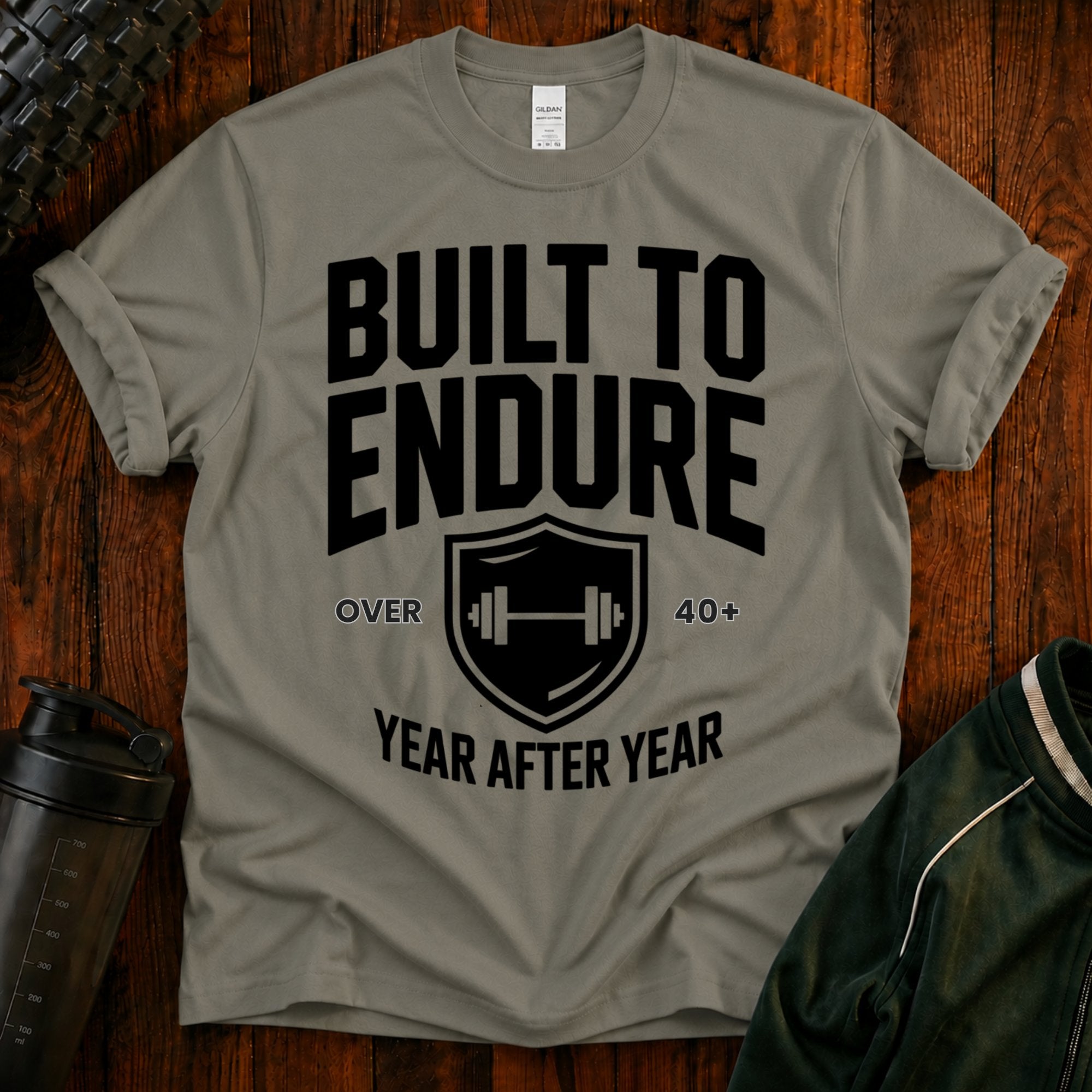 Built to Endure T‑Shirt — Strength & Durability Graphic Tee