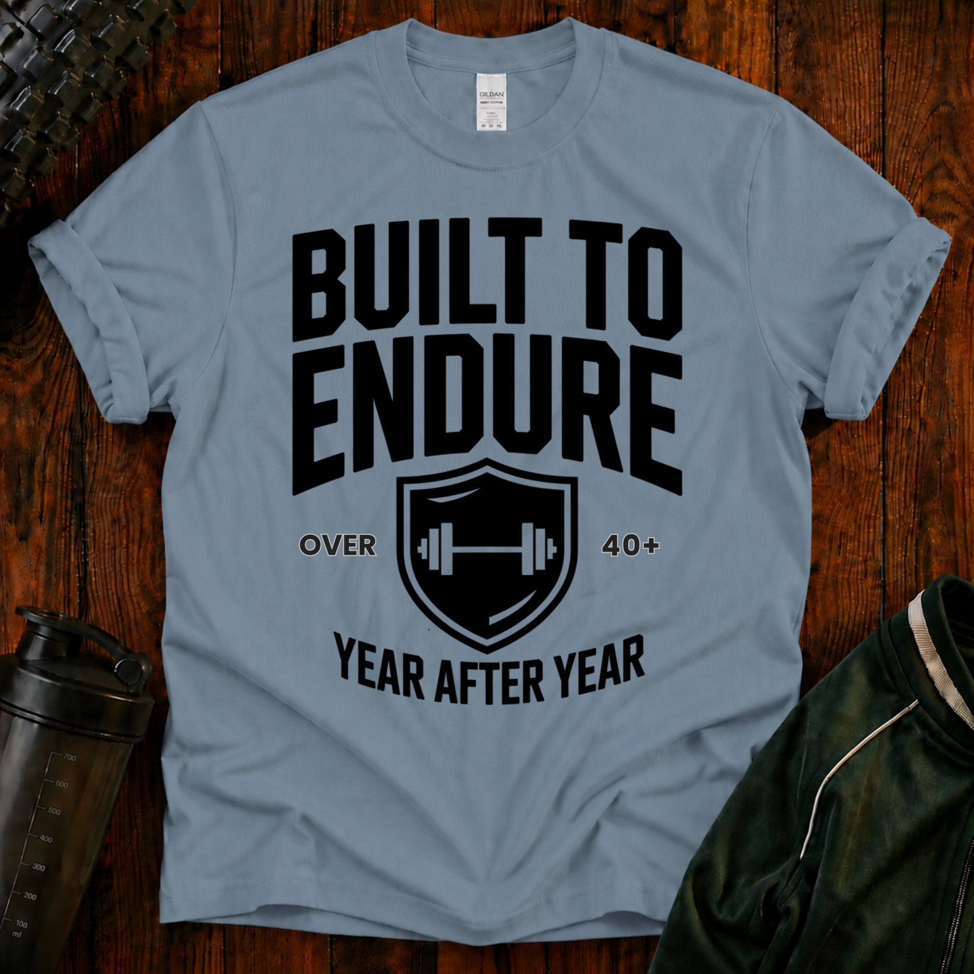 Built to Endure T‑Shirt — Strength & Durability Graphic Tee