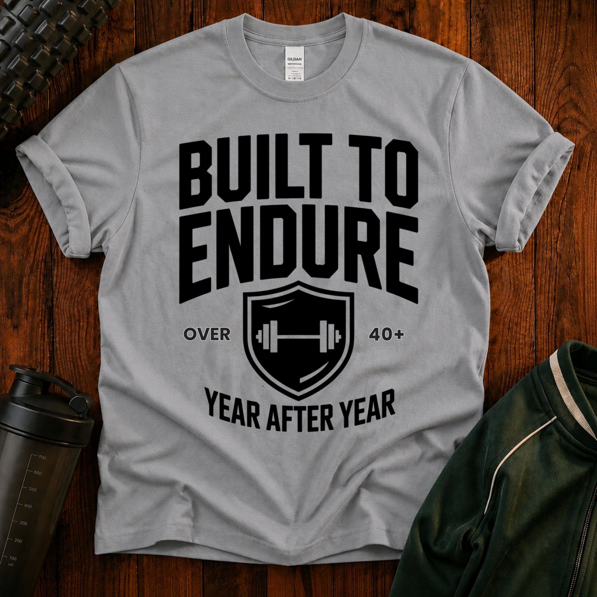 Built to Endure T‑Shirt — Strength & Durability Graphic Tee
