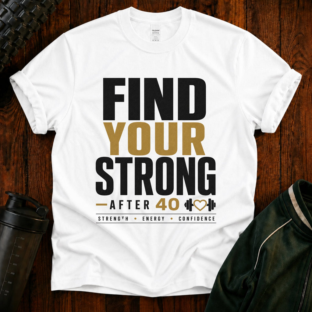 Find Your Strong T-Shirt — Motivational Fitness Tee