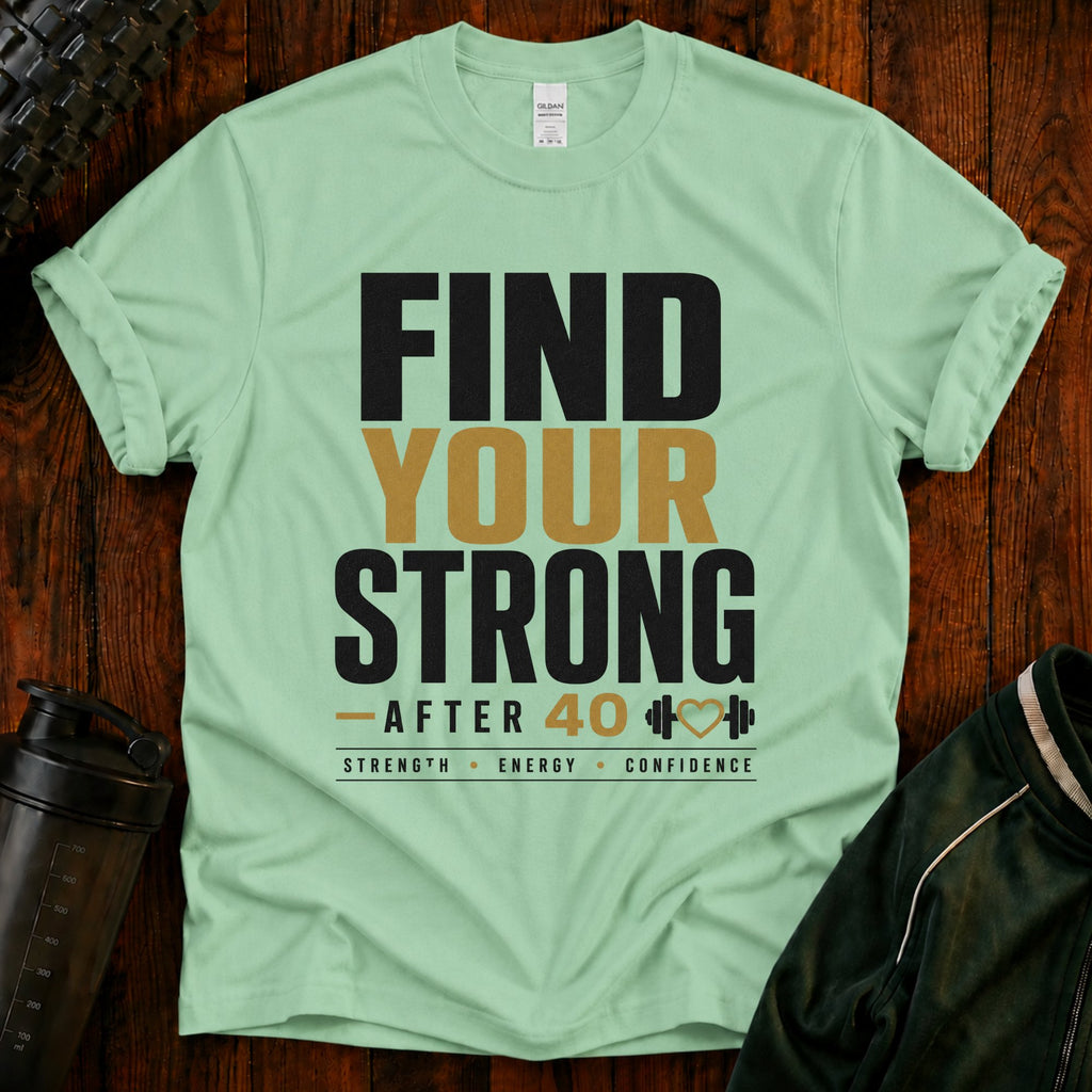 Find Your Strong T-Shirt — Motivational Fitness Tee