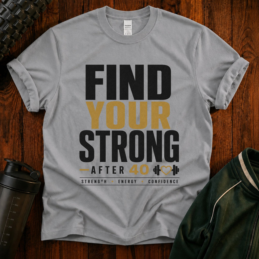 Find Your Strong T-Shirt — Motivational Fitness Tee