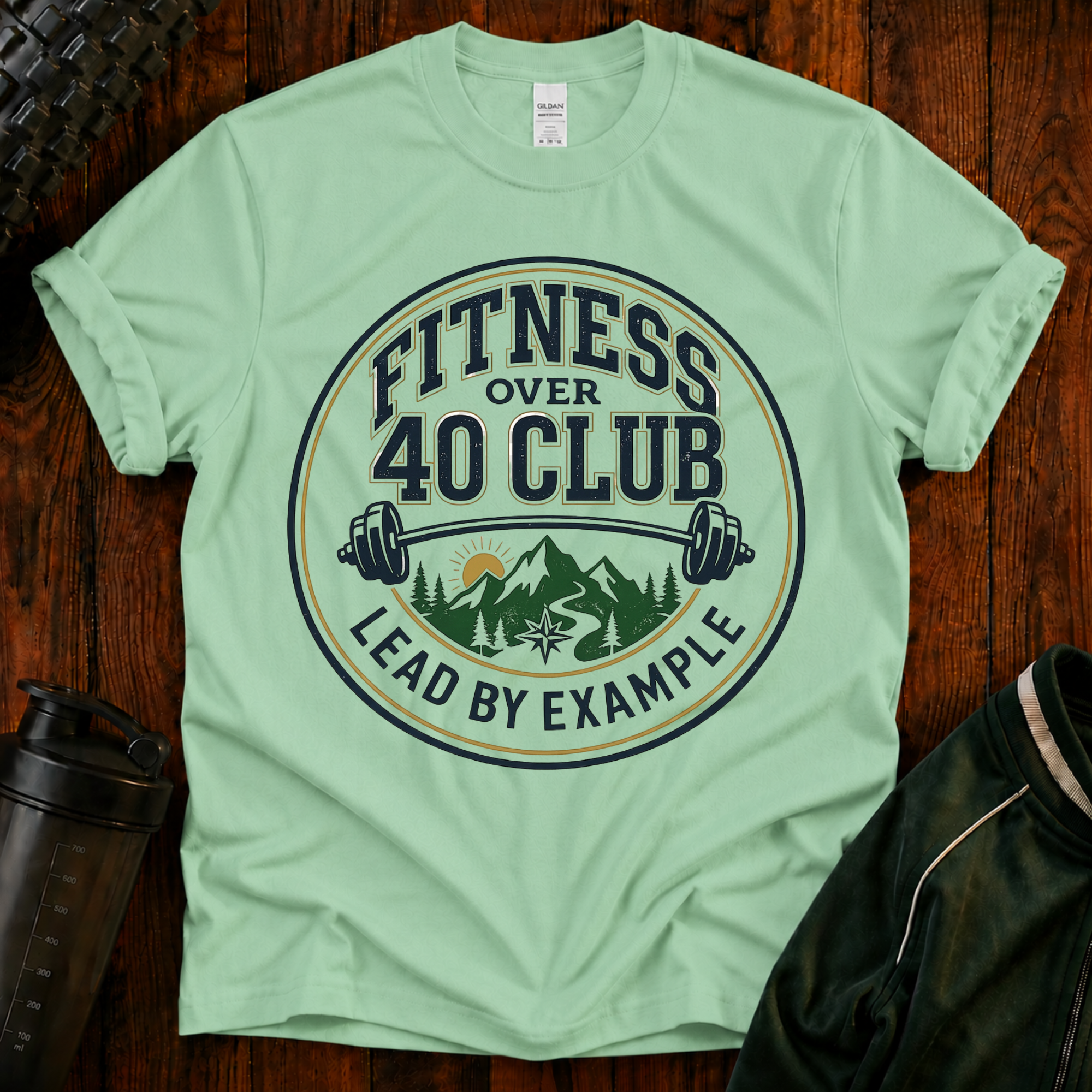 Lead By Example Workout T Shirt