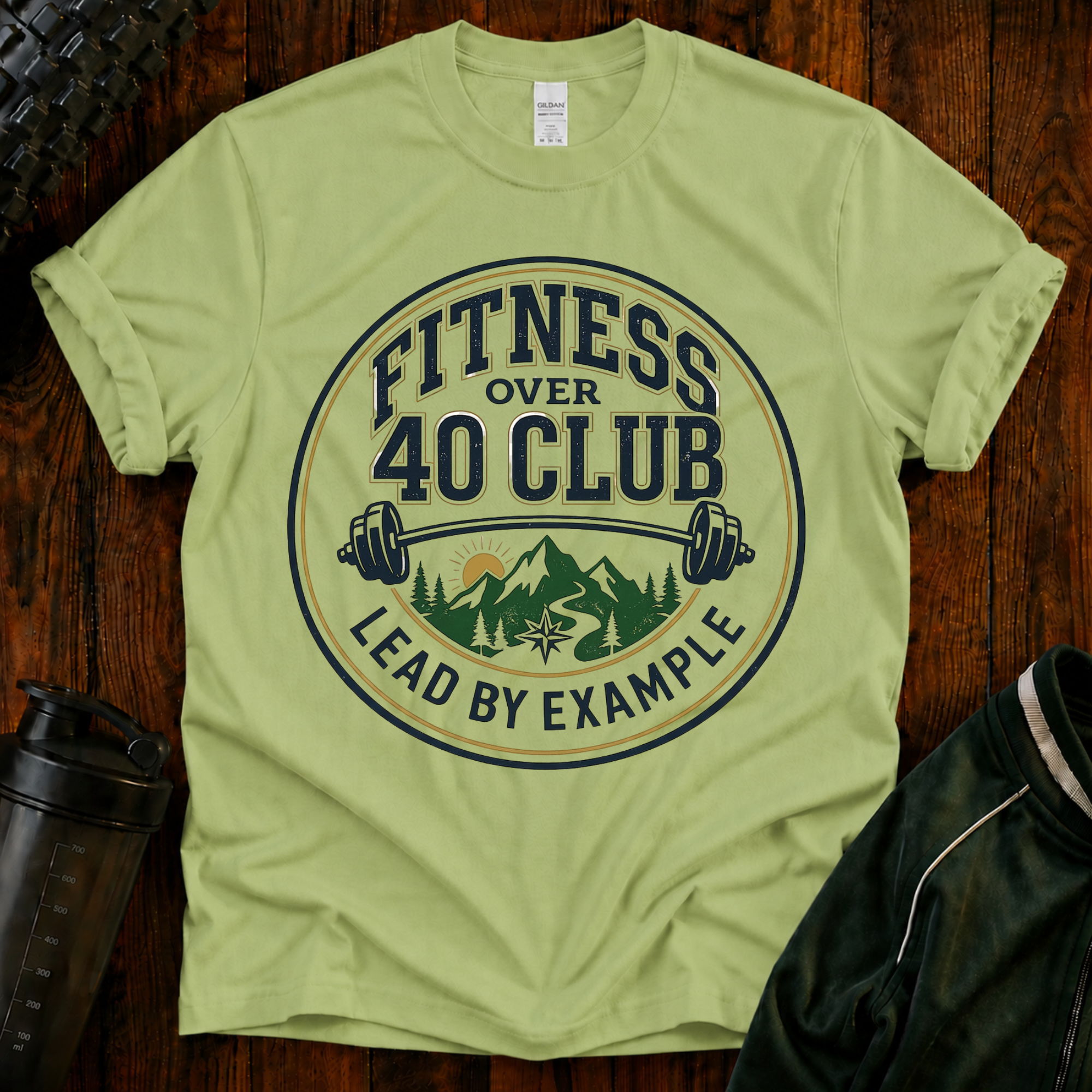 Lead By Example Workout T Shirt