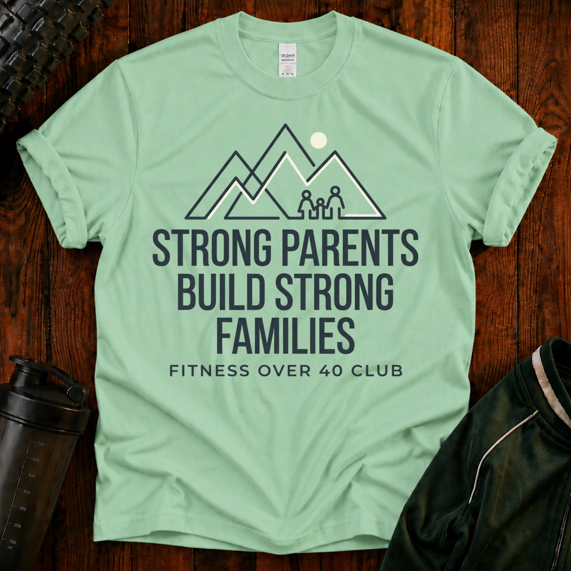 Strong Parents Build Strong Families T-Shirt