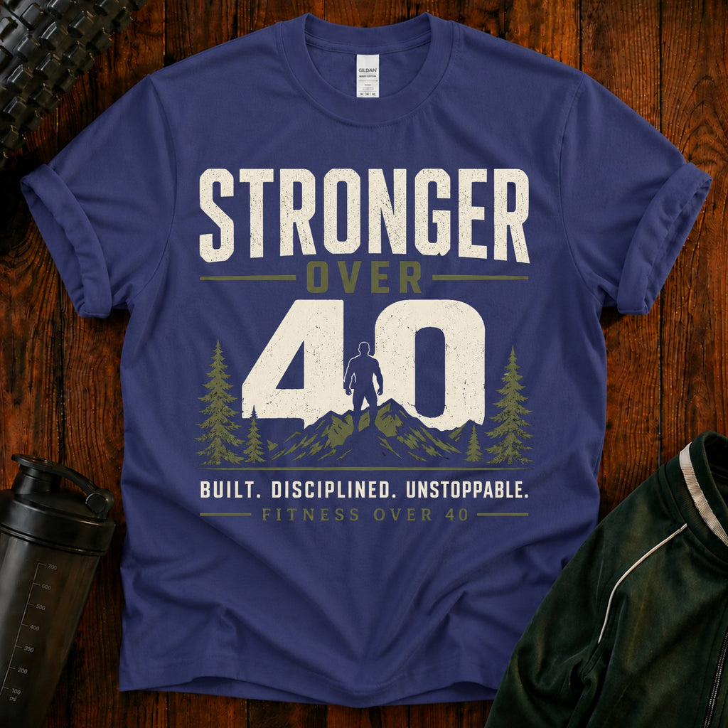 Stronger Over 40 | MR. Signature Fitness Legacy Collection T-Shirt
