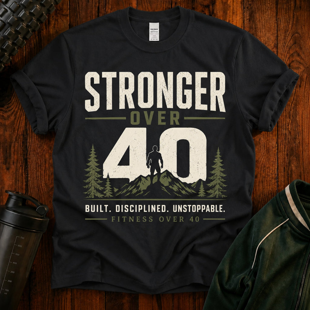 Stronger Over 40 | MR. Signature Fitness Legacy Collection T-Shirt